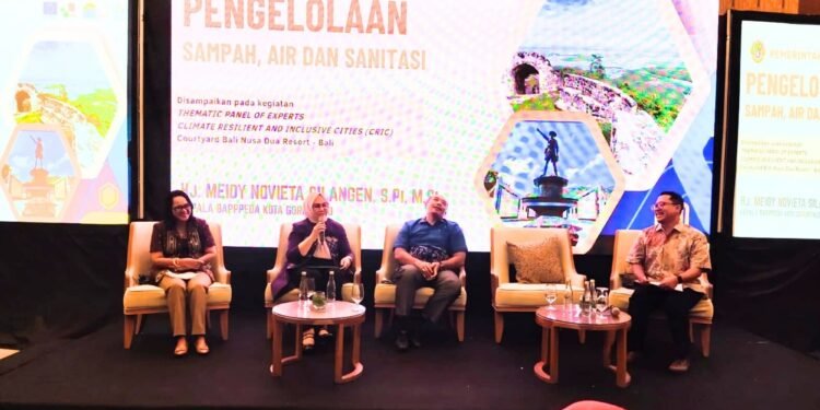 Meydi Silangen Paparkan Perkembangan Kota Gorontalo di CRIC Thematic Panel of Experts