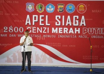 Penyelenggaraan Apel Siaga Genzi Merah Putih Diapresiasi Ismail Madjid
