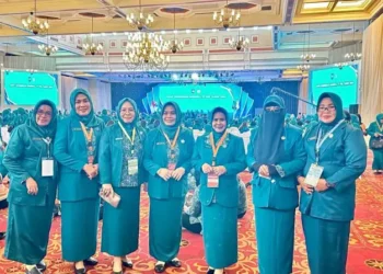 Suharti Hadiri Rakor PKK Pusat di Jakarta