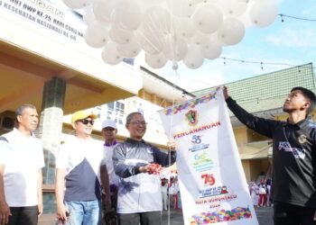 Pemkot Gorontalo Canangkan HUT KORPRI, DWP, HKN, dan Hari Guru Nasional Tahun 2024
