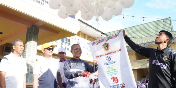 Pemkot Gorontalo Canangkan HUT KORPRI, DWP, HKN, dan Hari Guru Nasional Tahun 2024