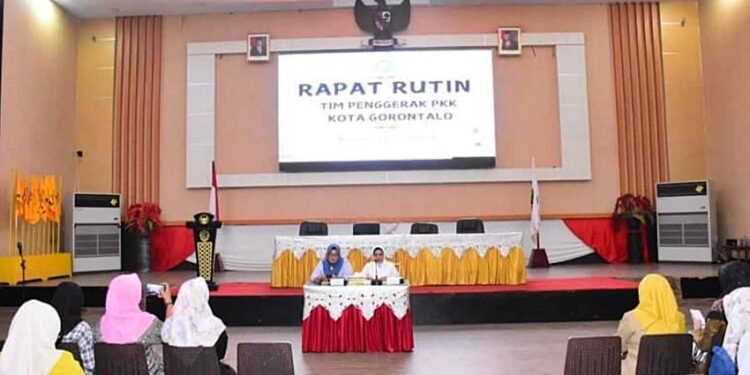 PKK Kota Gorontalo Kembali Gelar Rapat Rutin