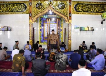 Pj Wali Kota Gorontalo Safari Jum’at di Dulomo Utara