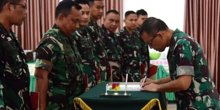 Cegah Korupsi dan Tingkatkan Pelayanan, Korem 133/Nani Wartabone Canangkan Zona Integritas WBK dan WBBM