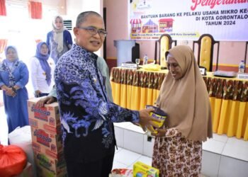 Pemkot Gorontalo Gulirkan Bantuan untuk 200 Pelaku UMKM