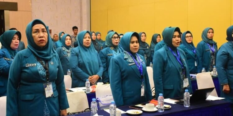 Pj Ketua PKK Kota Gorontalo Hadiri Rakor TP. PKK Provinsi Gorontalo