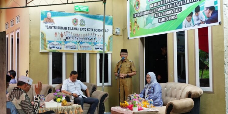 Pj Wali Kota Resmikan Rumah Tilawah Binaan LPTQ