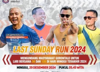 Pemprov Gelar Last Sunday Run 2024