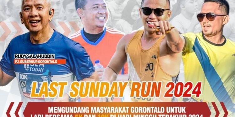 Pemprov Gelar Last Sunday Run 2024