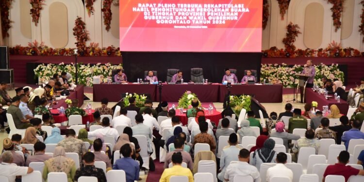 Sekdaprov Hadiri Rekapitulasi Hasil Perhitungan Suara Pilkada 2024