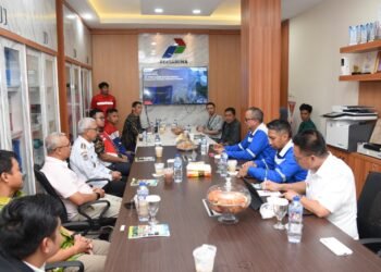 Penjabat Gubernur Kunjungi Terminal BBM Gorontalo