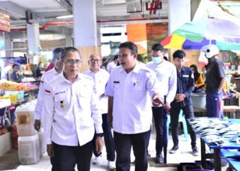 Tingkatkan Pengunjung Pasar Sentral, Ini Strategi Penjabat Walikota