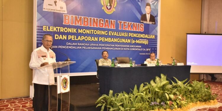 Buka Bimtek e – Monep New Generation, Pj Walikota Minta Peserta Serius dan Teliti