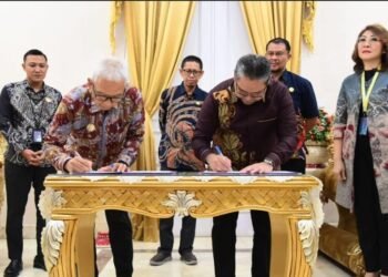 Pemprov Gorontalo Teken MoU Dengan PT BNI Terkait Pembayaran Pajak Kendaran