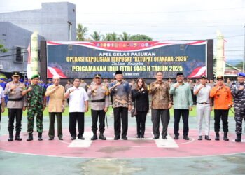 Jelang Perayaan Idul Fitri 1446 Hijriah, Polda Gorontalo Kerahkan 3.846 Personil Gabungan