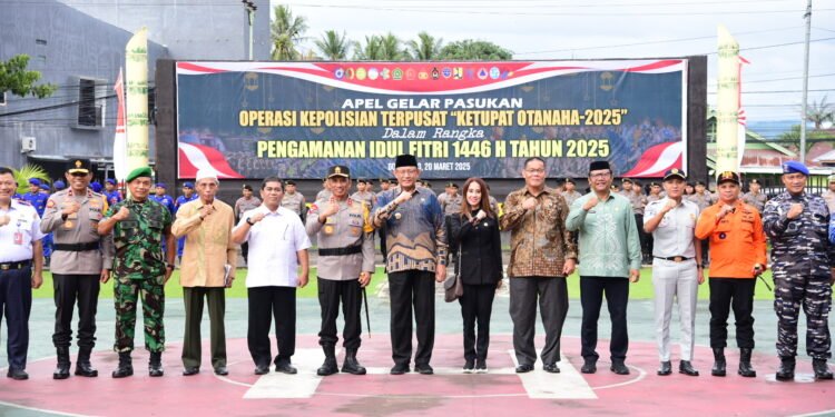 Jelang Perayaan Idul Fitri 1446 Hijriah, Polda Gorontalo Kerahkan 3.846 Personil Gabungan