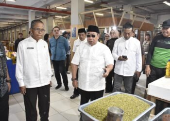 Tinjau Pasar Sentral, Pedagang Non Ikan di TPI Diminta Pindah ke Pasar Sentral