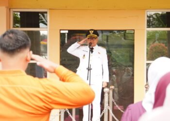 Wawali Indra Pimpin Upacara Peringatan Hari Otda ke-29