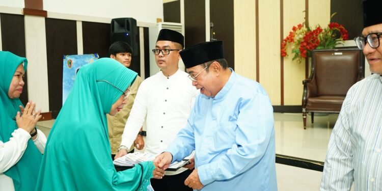 Adhan-Indra Silaturahmi Bareng JCH Korpri