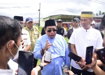 Walikota Adhan Tinjau Lokasi Pembangunan Perumahan PNS