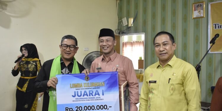 Kelurahan Dembe Jaya Wakili Kota Gorontalo di Lomba Kelurahan Tingkat Provinsi