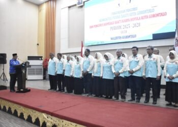Wawali Kukuhkan Pengurus Komunitas Purna Bakti Periode 2025-2028
