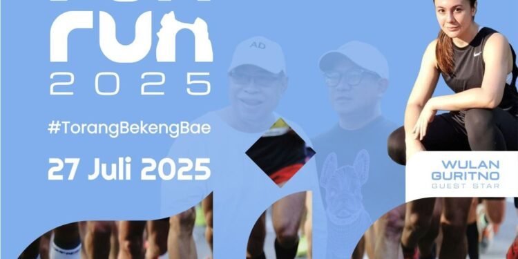 Warga Antusias, Peserta AIR Fun Run Membludak