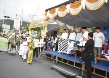 Pawai Hijratul Rasul Warnai Tahun Baru Islam di Kota Gorontalo