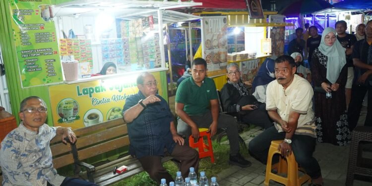Wali Kota Adhan Tinjau Lokasi Persiapan Car Free Night di Kalimadu
