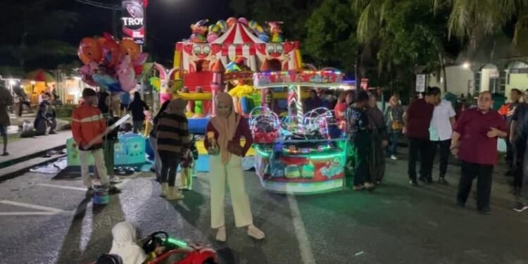 Car Free Night Bawa Berkah Bagi Pedagang di Kalimadu