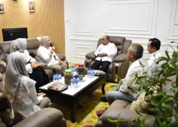 Temui Wali Kota Adhan Tim Kementerian PUPR Bahas Penataan Kawasan Kumuh Lekobalo