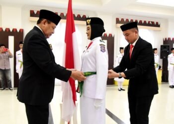 25 Anggota Paskibraka Provinsi Gorontalo, Dikukuhkan