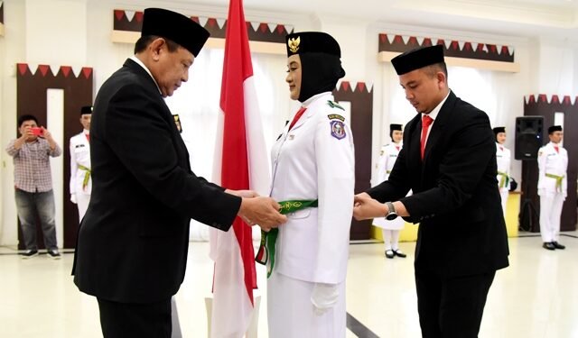 25 Anggota Paskibraka Provinsi Gorontalo, Dikukuhkan