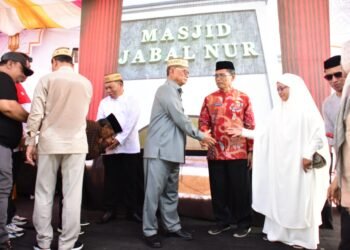 Resmikan Masjid Jabal Nur, Sekda Ismail : Harus Jadi Tempat Pembinaan Moral dan Akhlak
