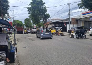 Kubangan Jalan Jenderal Sudirman Segera Diperbaiki, Masuk Pekerjaan Pemeliharaan