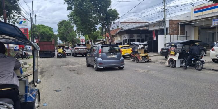 Kubangan Jalan Jenderal Sudirman Segera Diperbaiki, Masuk Pekerjaan Pemeliharaan