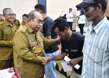 450 Pengemudi Bentor dapat Bantuan BBM Jenis Pertalite Dari Pemkot Gorontalo