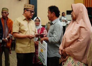Bantuan BAZNAS For UMK, Wawali Indra Harap dapat Tunjang Pertumbuhan Ekonomi