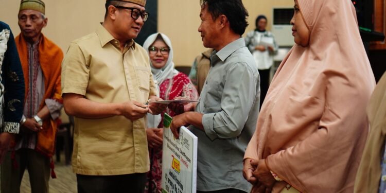 Bantuan BAZNAS For UMK, Wawali Indra Harap dapat Tunjang Pertumbuhan Ekonomi