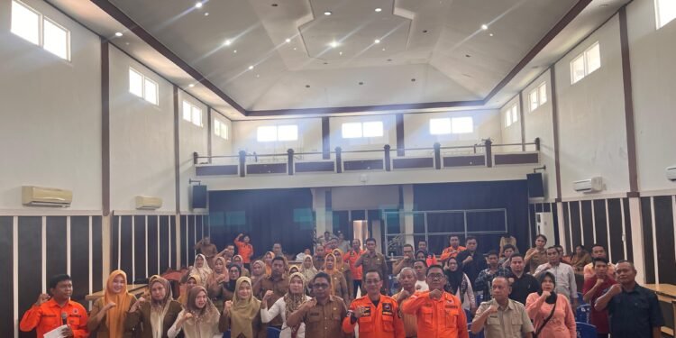 Gelar Rakor, BPBD Bekali Aparat Kelurahan dan Relawan Hadapi Bencana