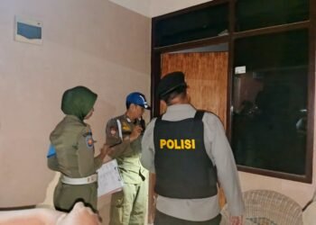Satpol PP Kota Gorontalo Amankan Empat Pasangan Bukan Muhrim Disejuah Kos kosan