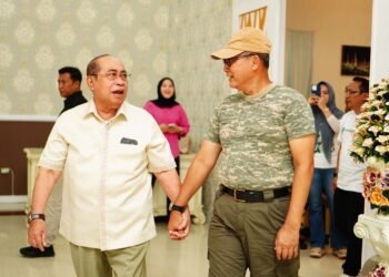 Usai Kunjungi Buper Bongohulawa, Buwas Bernostalgia dengan Wali Kota Adhan