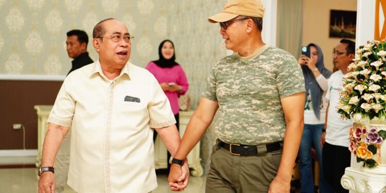 Usai Kunjungi Buper Bongohulawa, Buwas Bernostalgia dengan Wali Kota Adhan