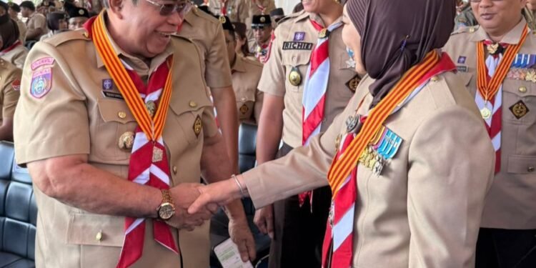 Hadiri Pembukaan Peran Saka Nasional 2025, Wali Kota Adhan Disebut Pemimpin Disiplin