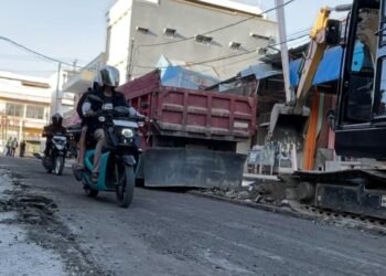 Pemkot Penuhi Janji, Jalan Jenderal Soeprapto Mulai Diperbaiki