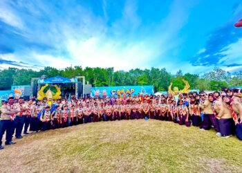 Kontingen Daerah Lain Puji Penampilan Kwarcab Kota Gorontalo Di Karnaval Peran Saka Nasional