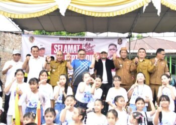 Wali Kota Adhan Buka Turnamen Sepak Bola Risman Taha Cup