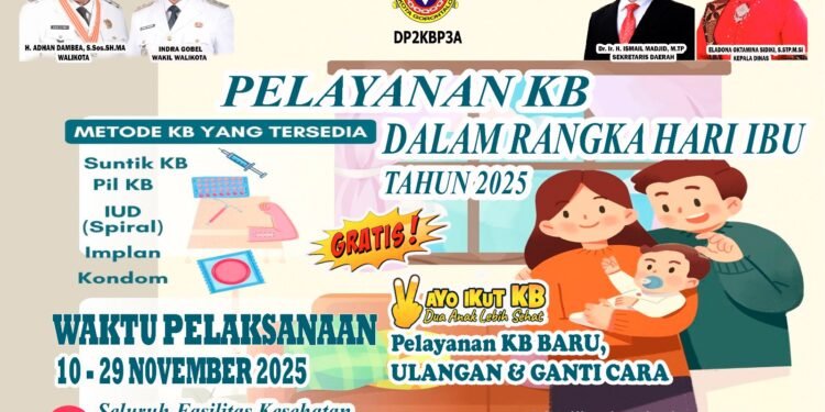 DPPKBP3A Kota Gorontalo Gelar Layanan KB Gratis