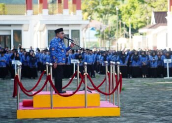 Wali Kota Adhan Ungkap Perkembangan Tuntutan ke BSG Pada Apel Korpri