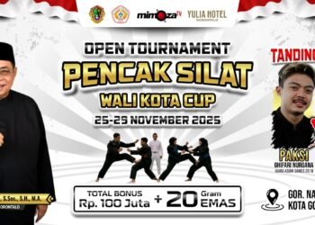 Peserta Pencak Silat Wali Kota Cup 2025 Membludak
